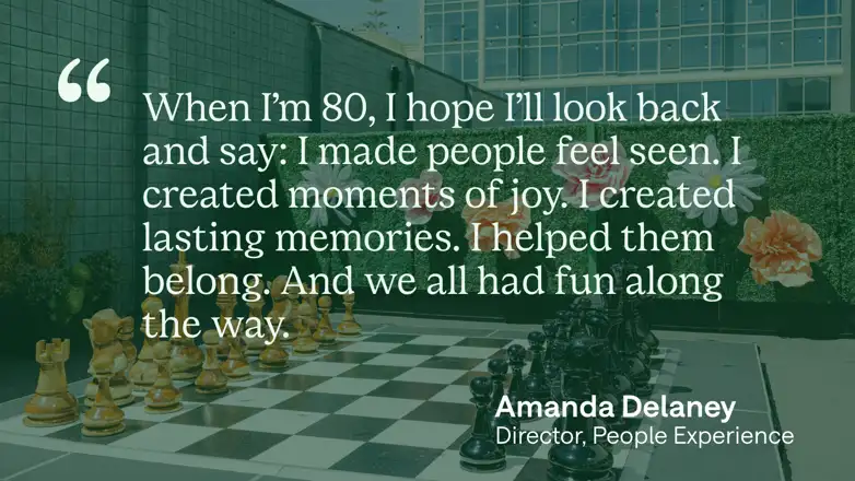 [CC] It’s a Chimed Life®: Meet Amanda Delaney, Director of People Experience - Content Part 4, Image 1