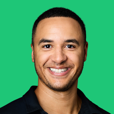 Chris posing for a headshot