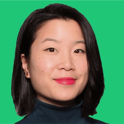 Jackie posing for a headshot