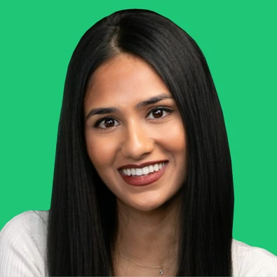 Aviva posing for a headshot