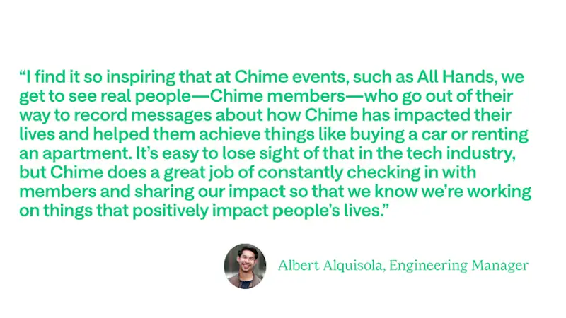 It’s a Chimed Life: Meet Albert Alquisola, Engineering Manager - Content Image 1