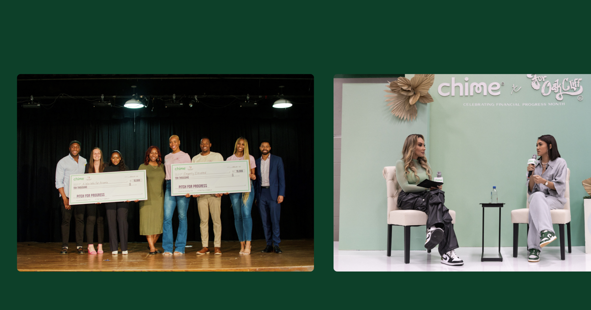 A look back at Financial Progress Month Chime Careers